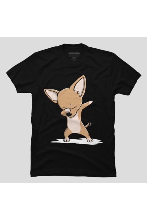 Dabbing Chihuahua Funny Dog Dab Dance Move T-shirt M2982180, Up to Size 5XL