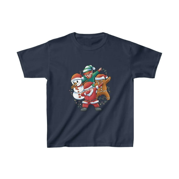 Dabbing Christmas Characters Kids T-Shirt