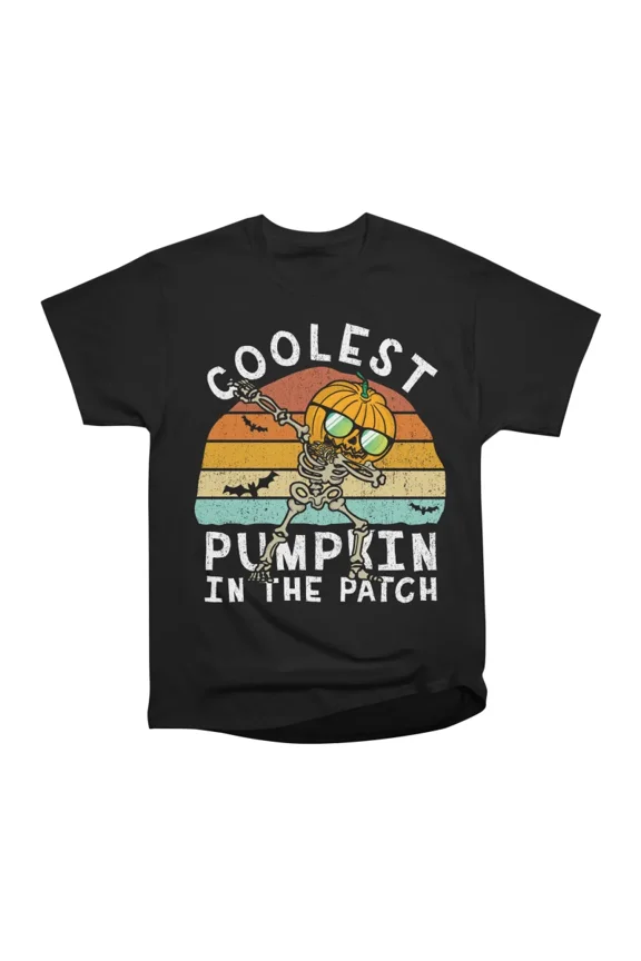 Dabbing Coolest Pumpkin in the Patch T-Shirt Tee Gift For Him Merch For Her Apparel For Fr