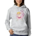 thumbnail image 1 of Dabbing Cupid Hoodie Women -Smartprints Designs, Female XX-Large, 1 of 4