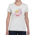 thumbnail image 1 of Dabbing Cupid T-Shirt Women -Smartprints Designs, Female Large, 1 of 4