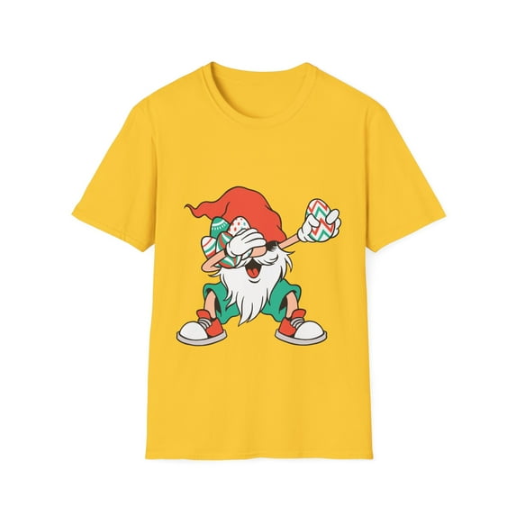 Dabbing Dancing Easter Gnome Funny Family Apparel