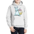 thumbnail image 1 of Dabbing Easter Bunny Hooded Sweatshirt for Kids - Youth S M L XL - Christian Holiday Easter Hoodie for Boys for Girls, 1 of 2
