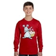 thumbnail image 1 of Dabbing Easter Bunny Long Sleeve Shirts for Kids - Youth XS S M L XL - Happy Easter Holiday Christian Tee for Boys for Girls, 1 of 2