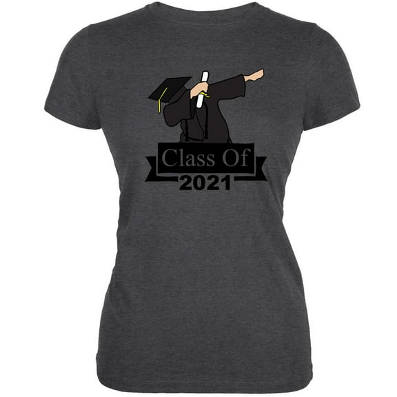 Dabbing Graduate Class of 2021 Juniors Soft T Shirt