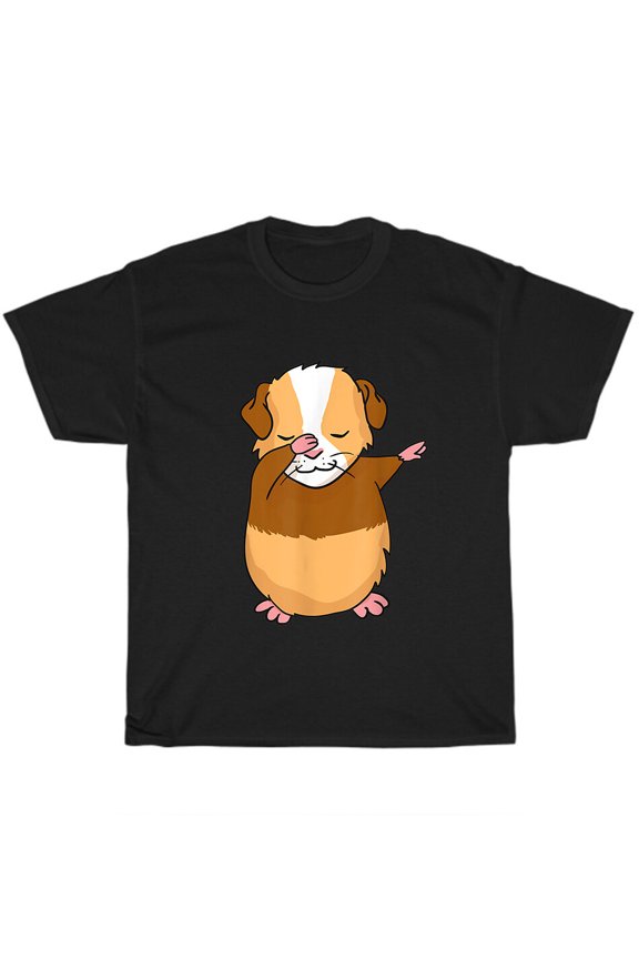 Dabbing Guinea Pig Dab Dance Pet Animal Lover T-Shirt Unisex Funny Tee Gift NEW