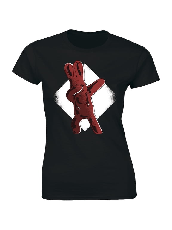 Dabbing Hip Hop Bunny Easter Funny Dab Rabbit Dance Gift Wome's T-Shirt