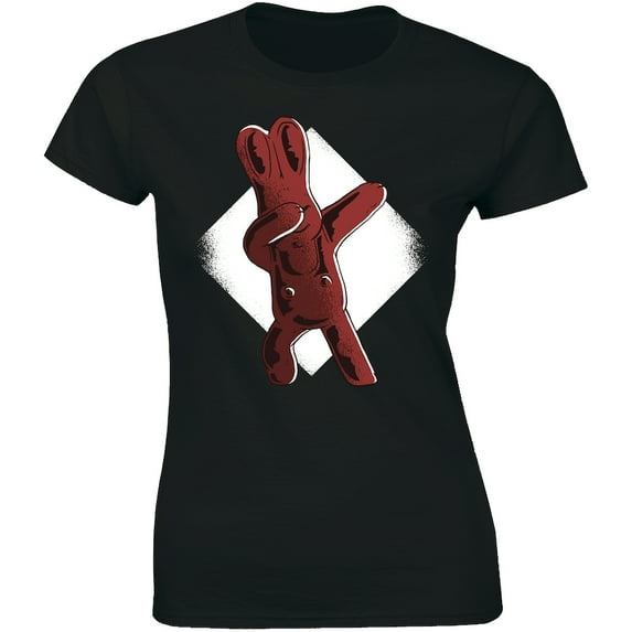 Dabbing Hip Hop Bunny Easter Funny Dab Rabbit Dance Gift Wome's T-Shirt