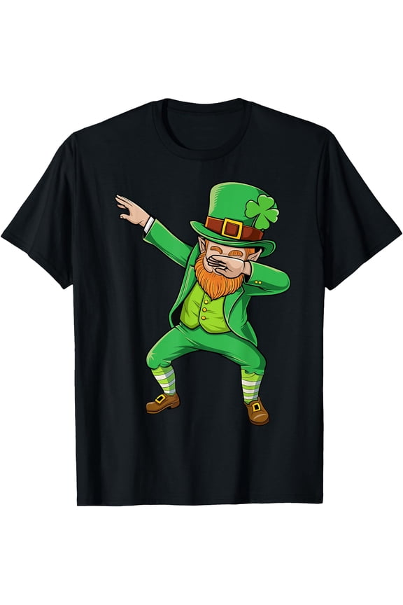 Dabbing Leprechaun Dab Dance 2025 Fun Celebration Tee St. Patrick’s Day Hoodie, Lucky Shamrock Sweatshirt, St. Patrick’s Clover Gift