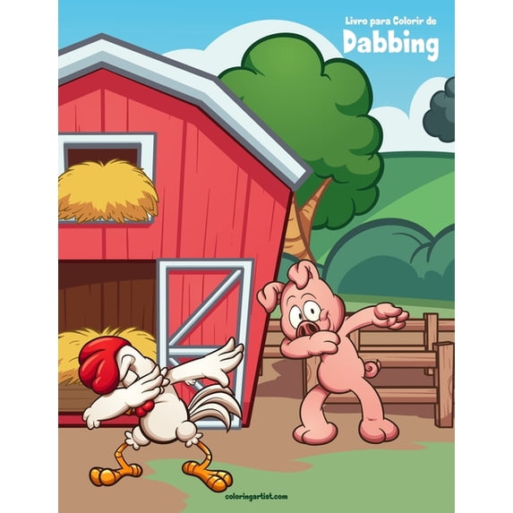 Dabbing Livro para Colorir de Dabbing, Book 1, (Paperback)