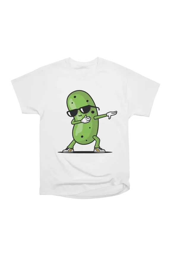 Dabbing Pickle T-Shirt Tee Gift For Him Merch For Her Apparel For Friend