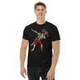 thumbnail image 1 of Dabbing Pirate Skeleton Dab Family Fun Dance Novelty Art Premium T-Shirt (Black, S), 1 of 1