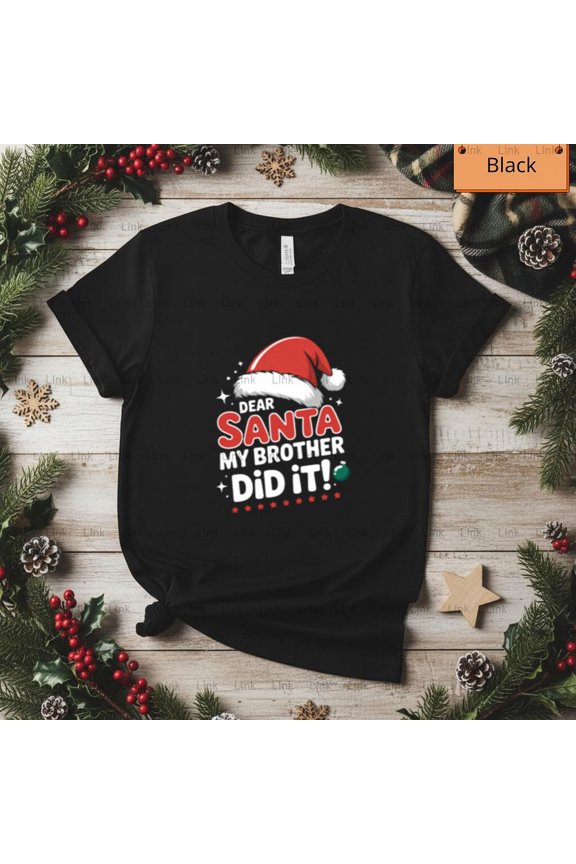 Dabbing Saint Nick Tangled In Lights Funny Dance Move Unisex T-Shirt, up to size 5XL