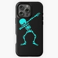 thumbnail image 1 of Dabbing Skeleton Dab Blue Phone Case for iPhone 16 15 14 13 12 11 Pro Max M5904427, 1 of 2