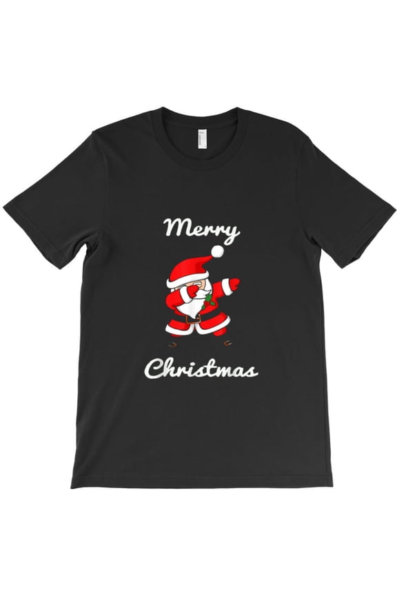 Dabbing St. Nick Claus Funny Christmas Holiday Dance Graphic T-Shirt - Thoughtful Gift Idea G2918, Up to 5XL