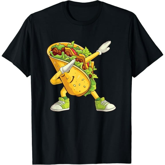 Dabbing Taco - Mexican Food Taco Tuesday T-Shirt tee