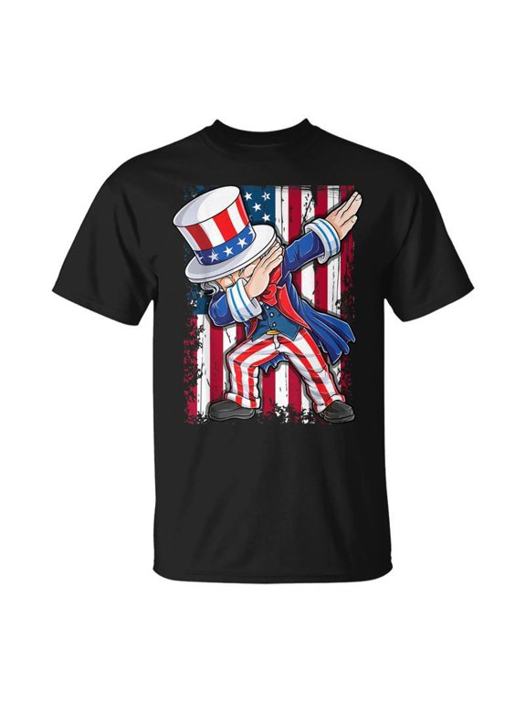 Dabbing Uncle Sam T 4Th Of July Men Kids Boys Gifts Unisex TShirt
