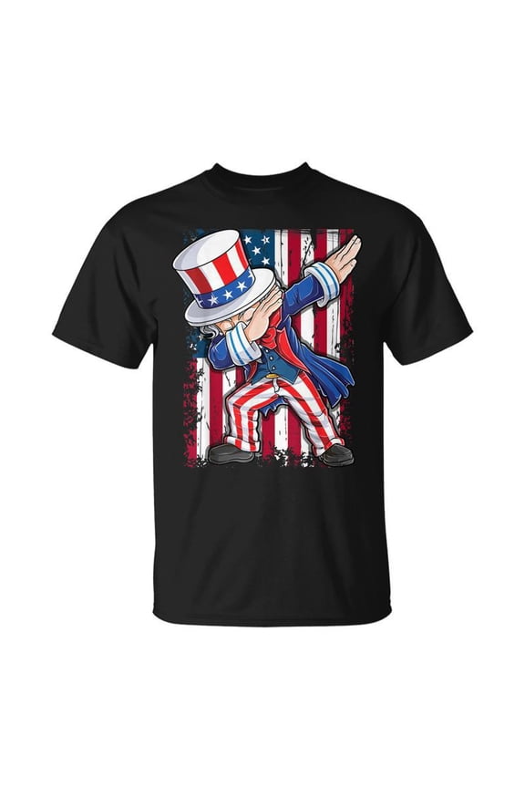 Dabbing Uncle Sam T 4Th Of July Men Kids Boys Gifts Unisex TShirt
