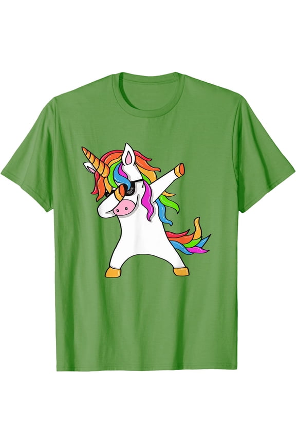 Dabbing Unicorn Dab Gift Family Unisex T-Shirt for Men Women Kids Toddler