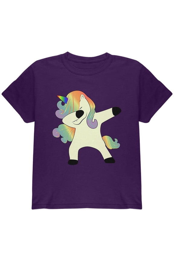 Dabbing Unicorn Youth T Shirt