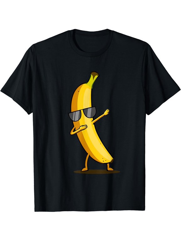 Dabbing Yellow Banana Dab Dancing Fruit T-Shirt