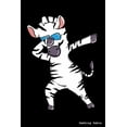 thumbnail image 1 of Dabbing Zebra: 120 Pages I 6x9 I Graph Paper 5x5 I Funny Exotic Stripes Wildlife Gifts (Paperback), 1 of 1