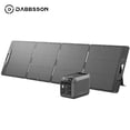 thumbnail image 1 of Dabbsson 768Wh Portable Power Station 600L with 210W Solar Panel, LiFePO4 Battery, 600W Solar Generator for Outdoor Camping,Home Use,RV, 1 of 19