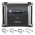 Dabbsson DBS1300 Power Station, 1330Wh 52000mAh Battery, 1200W AC