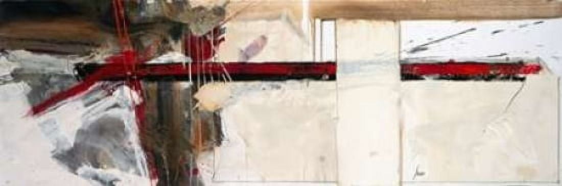 Dabei uberkam mich die Lust Canvas Art - Norbert Mayer (12 x 36)
