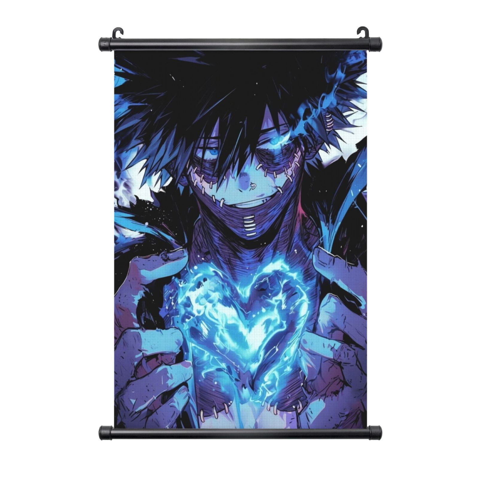 Dabi Hanging Poster, Black Plastic Shaft Wall Hanging Posters Scroll ...