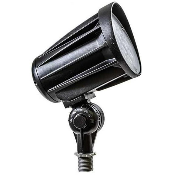 Dabmar Lighting DPR50-LB28S-40K-B 100V-277V LB 28W 40K Spot Powder Coated Cast Aluminium Directional Flood Light, Black