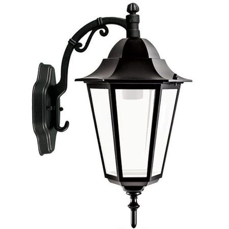 Dabmar Lighting GM136S-L9-27K-B 120V GU24 LED 9W 27K Cast Aluminium Post Wall Light Fixture, Bronze