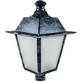 thumbnail image 1 of Dabmar Lighting  16W & 120V LED Large Post Top Fixture with Frosted Glass - Verde Green, 1 of 1