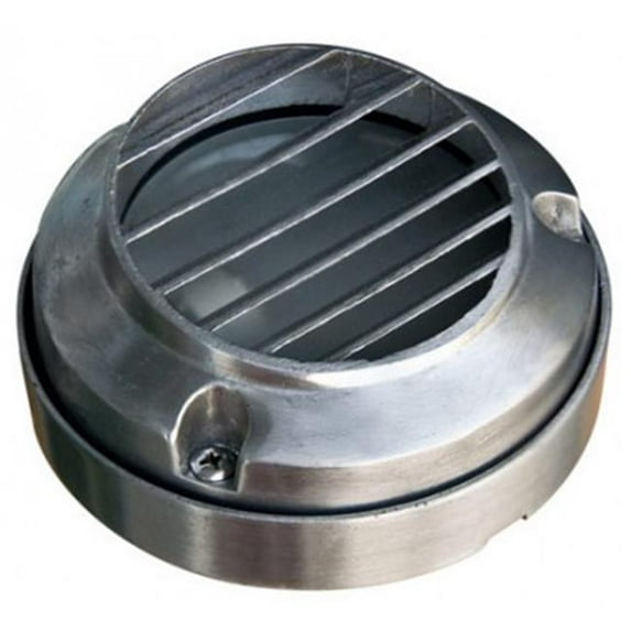 Dabmar Lighting 2.5W & 12V JC-LED 15 LEDs 316 Stainless Steel Round Step Light with Grill