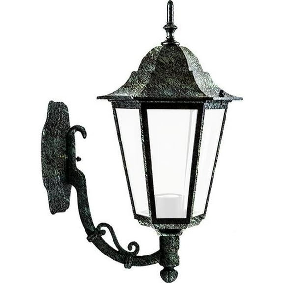 Dabmar Lighting GM135S-L6-RGBW-VG-FR 86V-265V E26 LED 6W RGBW Cast Aluminium Post Wall Light Fixture, Bronze