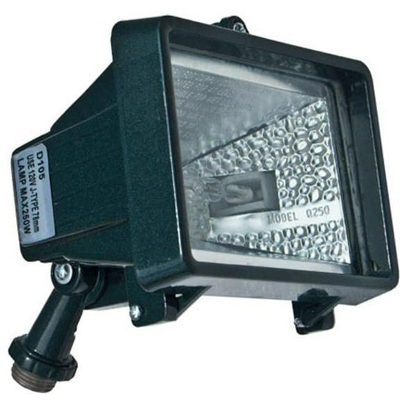Dabmar Lighting D105-G Cast Aluminum Area Flood Light- Green