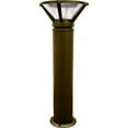 thumbnail image 1 of Dabmar Lighting D487-BZ-MT 50W Powder Coated Cast Aluminum Bollard with Metal Halide Lamp, Bronze - 40.25 x 15.50 x 15.50 in., 1 of 1