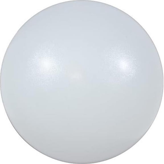 Dabmar Lighting D6400-LB18-40K-W 90V-277V LB 18W 40K Steel Surface Mounted Dome Ceiling Light Fixture, White