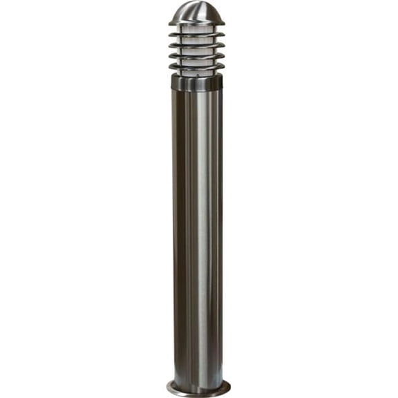 Dabmar Lighting D700-L6-RGBW-SS316 120V E26 LED 6W RGBW 316 Stainless Steel Caged Bollard Light