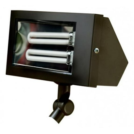 Dabmar Lighting DF-LED5650-B 2 x 5W & 85-264V PL-LED Flood Light - Black