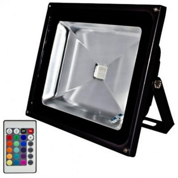 Dabmar Lighting DF-LED5964-B-MC Cast Aluminum LED Flood Light, Black - 9.13 x 11.12 x 6.50 in.