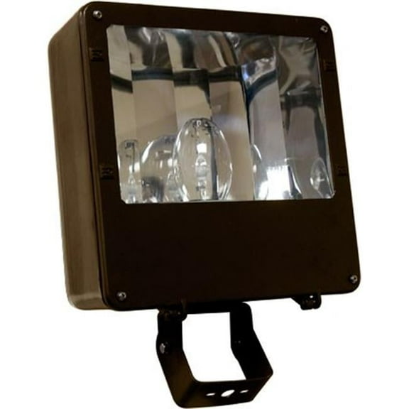 Dabmar Lighting DF7725-BZ-MT 250W Powder Coated Cast Aluminum Post Top Light Fixture with Metal Halide Lamp, Bronze