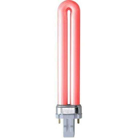Dabmar Lighting DL-9-R 9 watts PL9 Lamps, Red