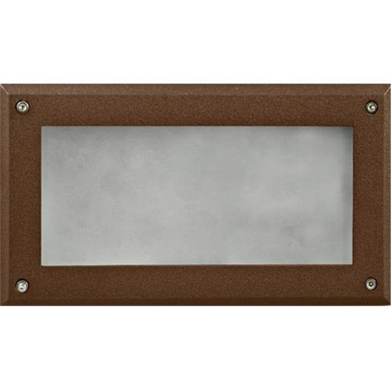 Dabmar Lighting DSL1001-BZ Recessed Open Face Brick, Step & Wall Light, Bronze - 5 x 8.90 x 3.15 in. - image 1 of 1