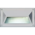 thumbnail image 1 of Dabmar Lighting DSL1002-W Recessed Hooded Brick, Step & Wall Light, White - 5 x 8.90 x 3.75 in., 1 of 1