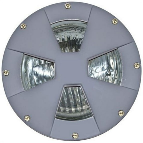 Dabmar Lighting DW4782-GY 26 watt DL-S26-GU24 120 V Medium Drive Over Well Light with Sleeve & Pre-Wired, Black, Bronze, Grey & Verde Green