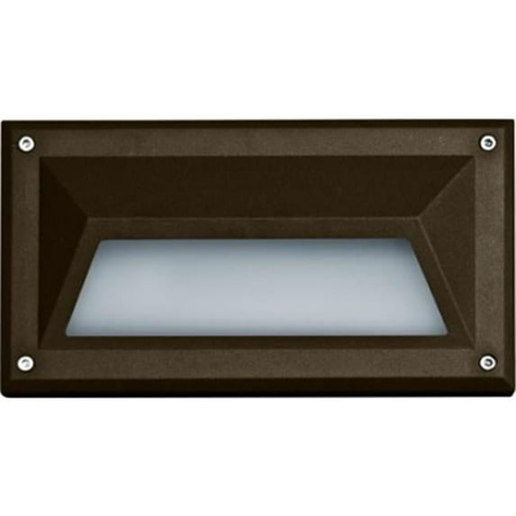 Dabmar Lighting FG2015-BZ 13W & 120V DL-S13-GU24 Fiberglass Hooded Step Light - Bronze