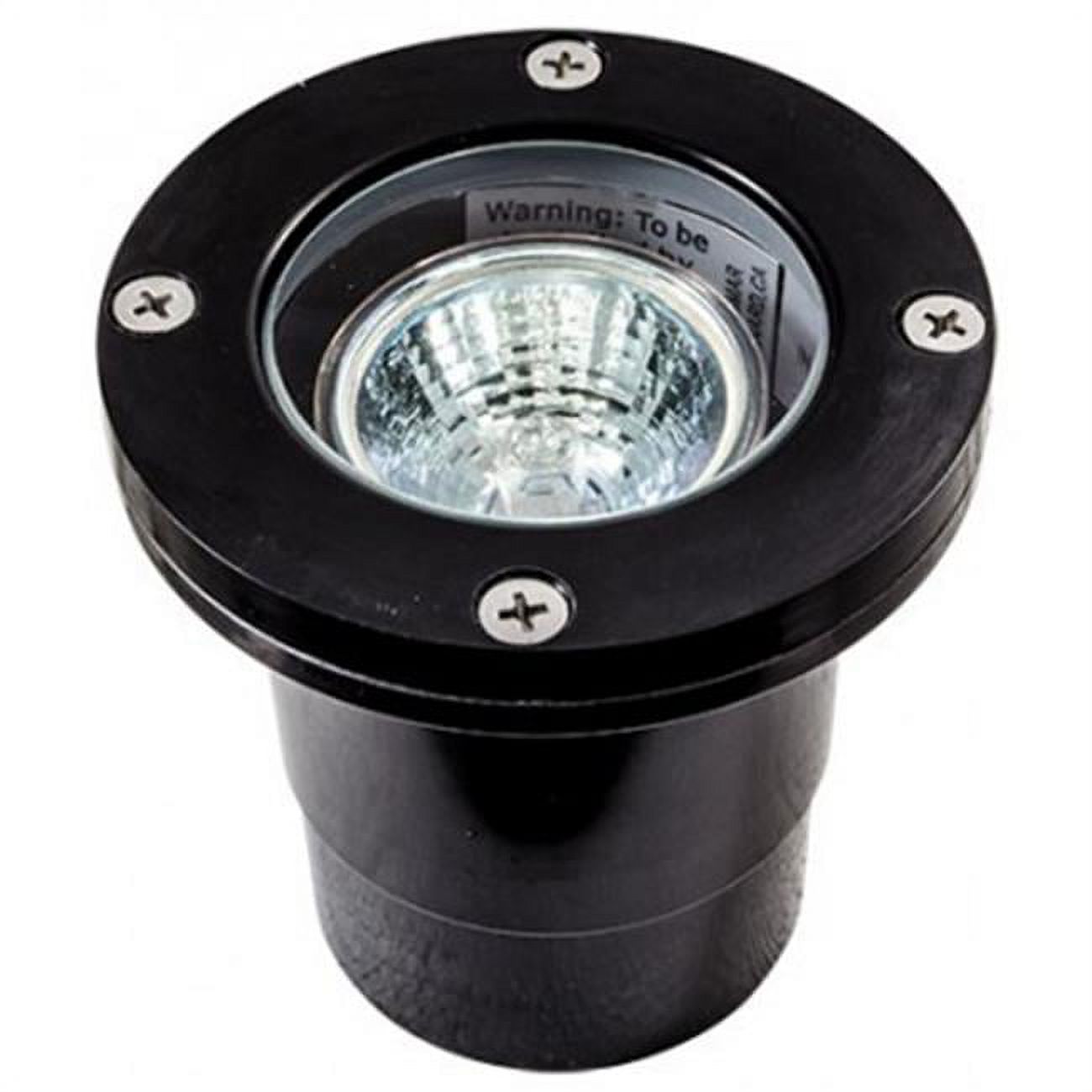 Dabmar Lighting FG318-B 20 watt Fiberglass Well Light without Grill - MR16, Black - 12V - image 1 of 1