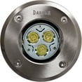 thumbnail image 1 of Dabmar Lighting FG319-LED3 Fiberglass LED In-Ground Well Light with Stainless Steel Top - 3.94 x 4.31 x 4.31 in., 1 of 1