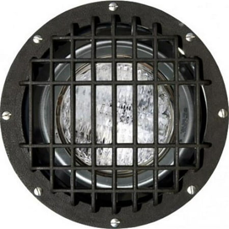 Dabmar Lighting FG4380-MED-GRL-MT Fiberglass In-Ground Well Light with Grill - Bronze